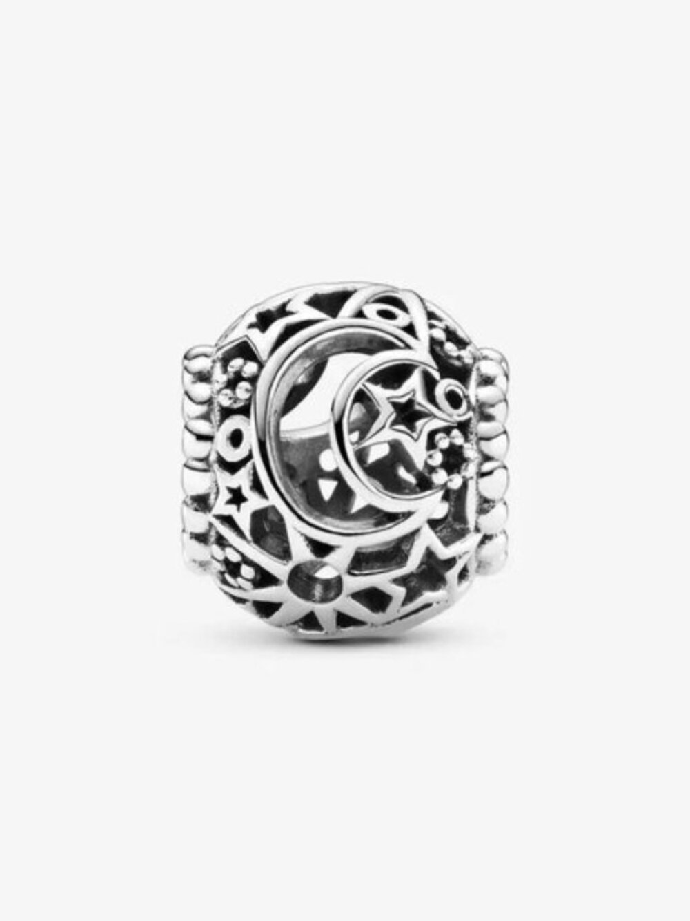 Pandora Openwork Sun Stars & Moon Charm
